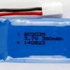 25C 37V 380mAh Battery for Hubsan H107 series JXD 385 F180 380 Ladybird and others