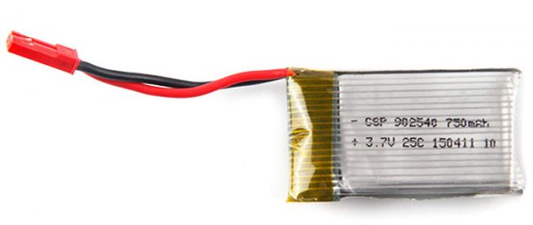 25C 37V 750mAh Battery with JST plug for MJX X400 X800