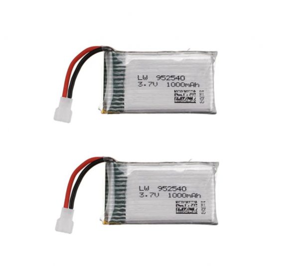 2pcs 37V 1000mAh Battery for Syma X5 X5C X5SC X5SW TK M68 CX 30 K60 905 V931