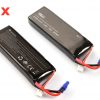 2pcs H501S 14 10C 74V 2700mAh Original Battery for Hubsan H501S H501C