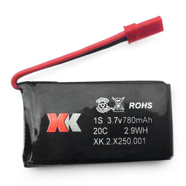 37V 780mAh Lipo Battery for XK X250
