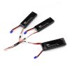 3pcs 10C 74V 2700mAh Battery 3 in 1 Charging Cable for Hubsan H501S H501C