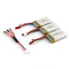 3pcs 25C 74V 700mAh Battery 3 in 1 Charging Cable for MJX X600 X601H