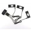 3pcs 37V 900mAh Battery 3 in 1 Charger USB Cables for VISUO XS809HW XS809W