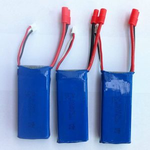 3pcs 74V 2000mAh Battery Banana Connector 3 Port Charger for Syma X8C X8W X8G 2