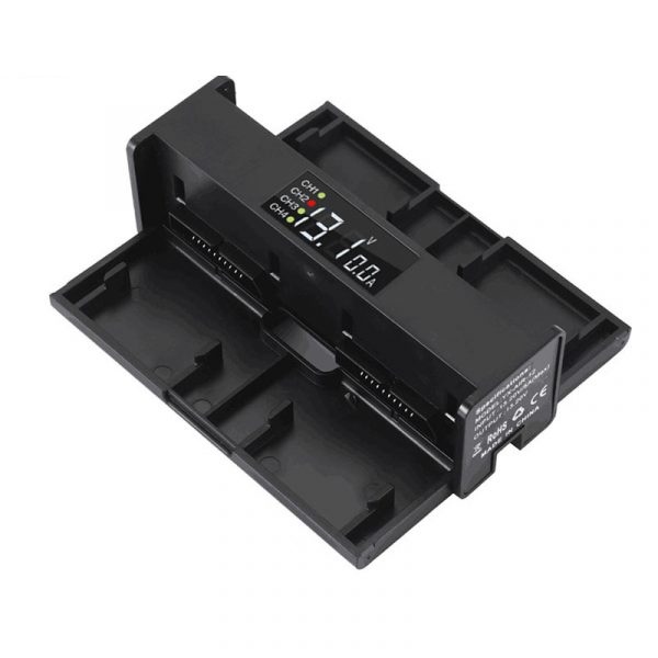 4 in 1 Foldable Smart Digital Charging Station Hub for 4pcs Battery for DJI Mavic Air