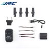 4pcs 25C 37V 400mAh Battery 4 in 1 Charger for JJRC H37