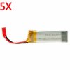 5pcs 37 V 500mAh Battery for UDI U818A U817 U817C U817A