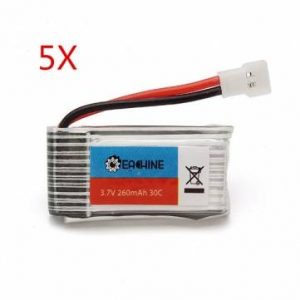 5pcs 37V 260mAh Battery for Eachine H8 Mini H8 3D