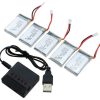 5pcs 37V 680mAh Battery Charger USB Cable for Syma X5C X5SC X5SW