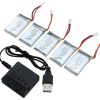 5pcs 37V 680mAh Battery Charger USB Cable for Syma X5C X5SC X5SW