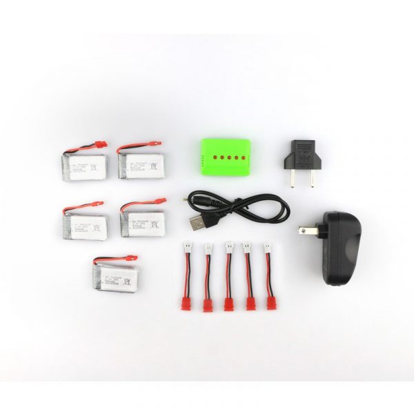 5pcs 500mah Battery X5A A12 Charger for Syma X5HC X5HW