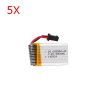 5pcs 74V 500mAh Battery for DFD F183 JJRC H8C H8D H8DH