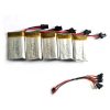 5pcs 74V 500mAh Battery with Charging Cable for DFD F183 F182 JJRC H8C