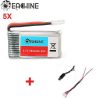 5pcs Eachine Lipo 37v 380mah Battery with 5 in 1 USB Charging Cable for Hubsan H107 H107L H107C H107D JJRC H6C H108C H6D Wltoys V252 V939 JXD 385 392 388