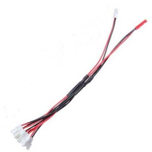 5pcs Eachine Lipo 37v 500mah Battery with 5 in 1 USB Charging Cable for Hubsan H107 H107L H107C H107D JJRC H6C H108C H6D Wltoys V252 V939 JXD 385 392 388 3