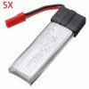 5pcs JST 37V 500mAh Battery for Wltoys V212 V222 V959