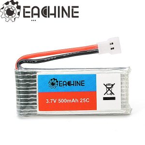 Eachine Lipo 37v 500mah Battery for Hubsan H107 H107L H107C H107D JJRC H6C H108C H6D Wltoys V252 V939 JXD 385 392 388