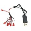 USB Cable 5 in 1 Charging Cable for Syma X5HC X5HW