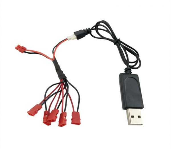 USB Cable 5 in 1 Charging Cable for Syma X5HC X5HW