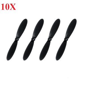 10 Sets of 4pcs Propeller for Hubsan X4 Plus H107P H107C H107D BLACK