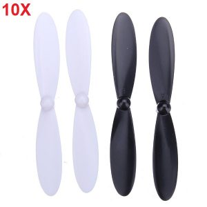 10 Sets of 4pcs Propeller for Hubsan X4 Plus H107P H107C H107D BLACK WHITE