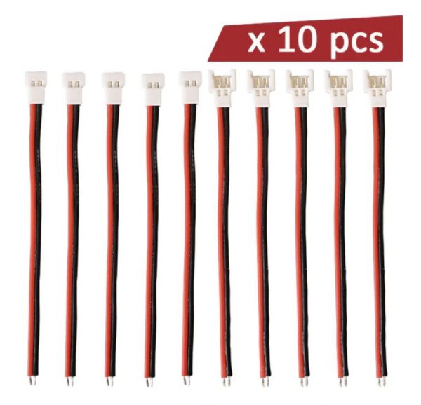 10pcs 1S Lipo Battery Balance Charger Cable Molex 51005 Plug 2.0mm Pitch for Syma X5C Hubsan X4 5PCS MALE 5PCS FEMALE