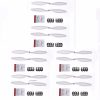 12pcs 10x4.5 1045 1045R Propeller for DJI F450 F550 A2212 kv1000 Motor WHITE