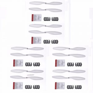 12pcs 10x4.5 1045 1045R Propeller for DJI F450 F550 A2212 kv1000 Motor WHITE
