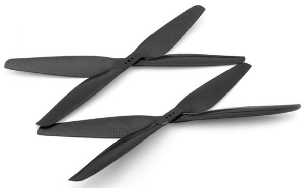 2 Pairs of 1240 Carbon Fiber Propellers for DJI F450 500 550 680