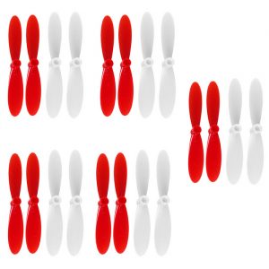 20pcs Propeller for Hubsan X4 H107 WHITE RED