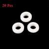 20pcs Rubber Wiring Grommets Ring Cable Protector WHITE 7MM
