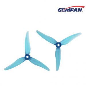 24pcs CW Clockwise CCW Counter Clockwise Gemfan 51466 5inch 3 Blade Propeller BLUE