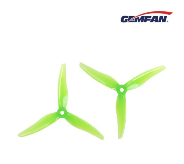 24pcs CW Clockwise CCW Counter Clockwise Gemfan 51466 5inch 3 Blade Propeller GREEN