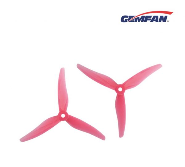 24pcs CW Clockwise CCW Counter Clockwise Gemfan 51466 5inch 3 Blade Propeller PINK