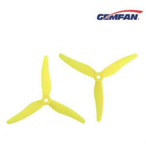 24pcs CW Clockwise CCW Counter Clockwise Gemfan 51466 5inch 3 Blade Propeller YELLOW