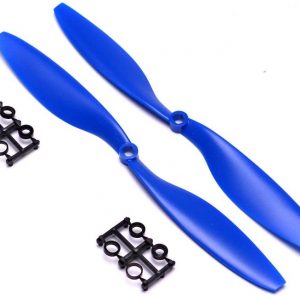 2pcs 1045 1045R 10x4.5 CW Clockwise CCW Counter Clockwise Propeller for DJI F450 500 F550 BLUE