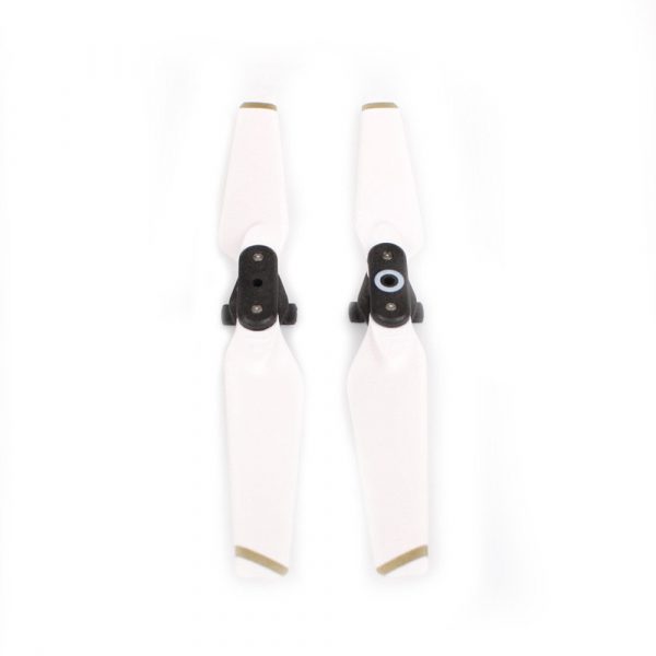2pcs 4730F CW Clockwise CCW Counter Clockwise Quick Release Foldable Propeller for DJI Spark WHITE