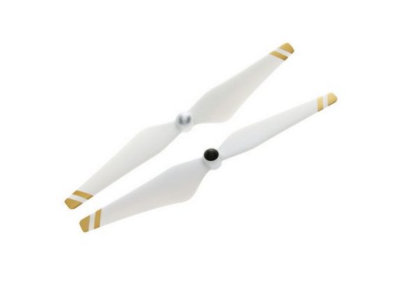 2pcs 9450 CW Clockwise CCW Counter Clockwise Quick Release Propeller for DJI Phantom 2 3 WHITE GOLD