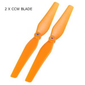 2pcs CCW Counter Clockwise B Propeller for Syma X8C X8W X8G ORANGE
