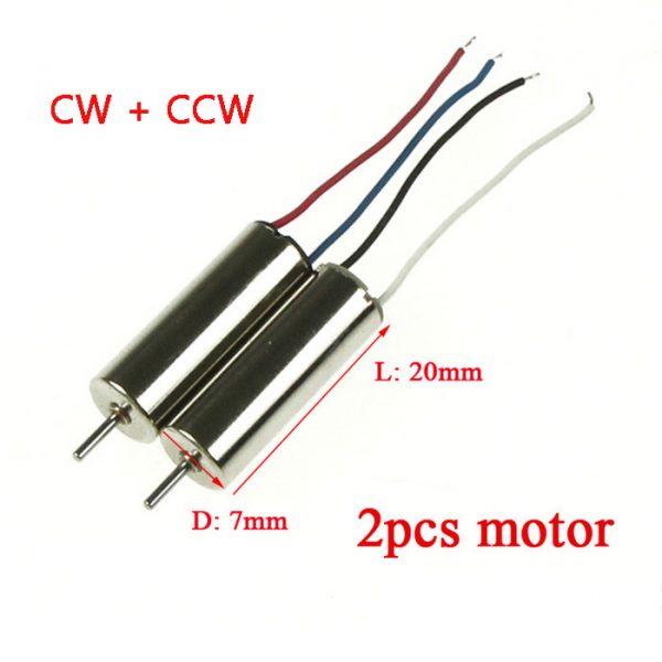 2pcs CW Clockwise CCW Counter Clockwise Motor for MJX X800