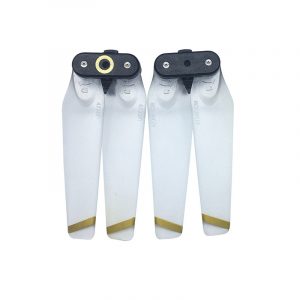 2pcs CW Clockwise CCW Counter Clockwise Quick Release Foldable Propeller for DJI Spark TRANSPARENT WHITE
