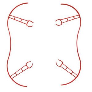 2pcs Propeller Protection Guard for Parrot Bebop 2 RED