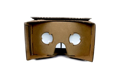 3D Novelty DIY Cardboard Virtual Reality Glasses for Smartphones 4