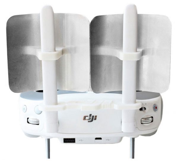 3D Printed Antenna Booster for DJI Phantom 3 Inspire 1
