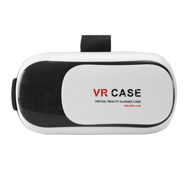 3D Virtual Reality Glasses VR Case with Remote Control for 35 to 6 Inch Smartphones 5