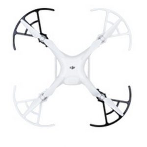 4 Quick Release Propeller Protection Guard for DJI Phantom 4 BLACK WHITE