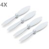 4 Sets of 4pcs KH8C 004 Propeller for Eachine H8 Mini