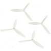 4pcs 3 Blade Propeller 2CW Clockwise 2CCW Counter Clockwise for Cheerson CX 20 WHITE