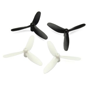 4pcs 3 Blade Propeller for Eachine H1 H7 Wltoys V646 V676 V676A Cheerson CX 10 CX 10A CX 11 CX 12 JJ810 JD395 BLACK WHITE